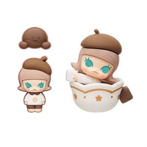 MOLLY - POP MART Pop Bean Coffee Factory Series Decoration Charm & Wrist Strap